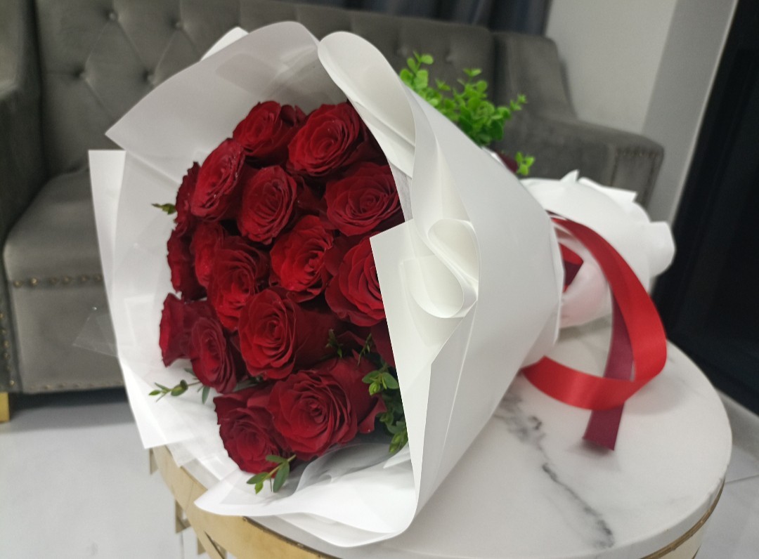 ช่อกุหลาบวาเลนไทน์