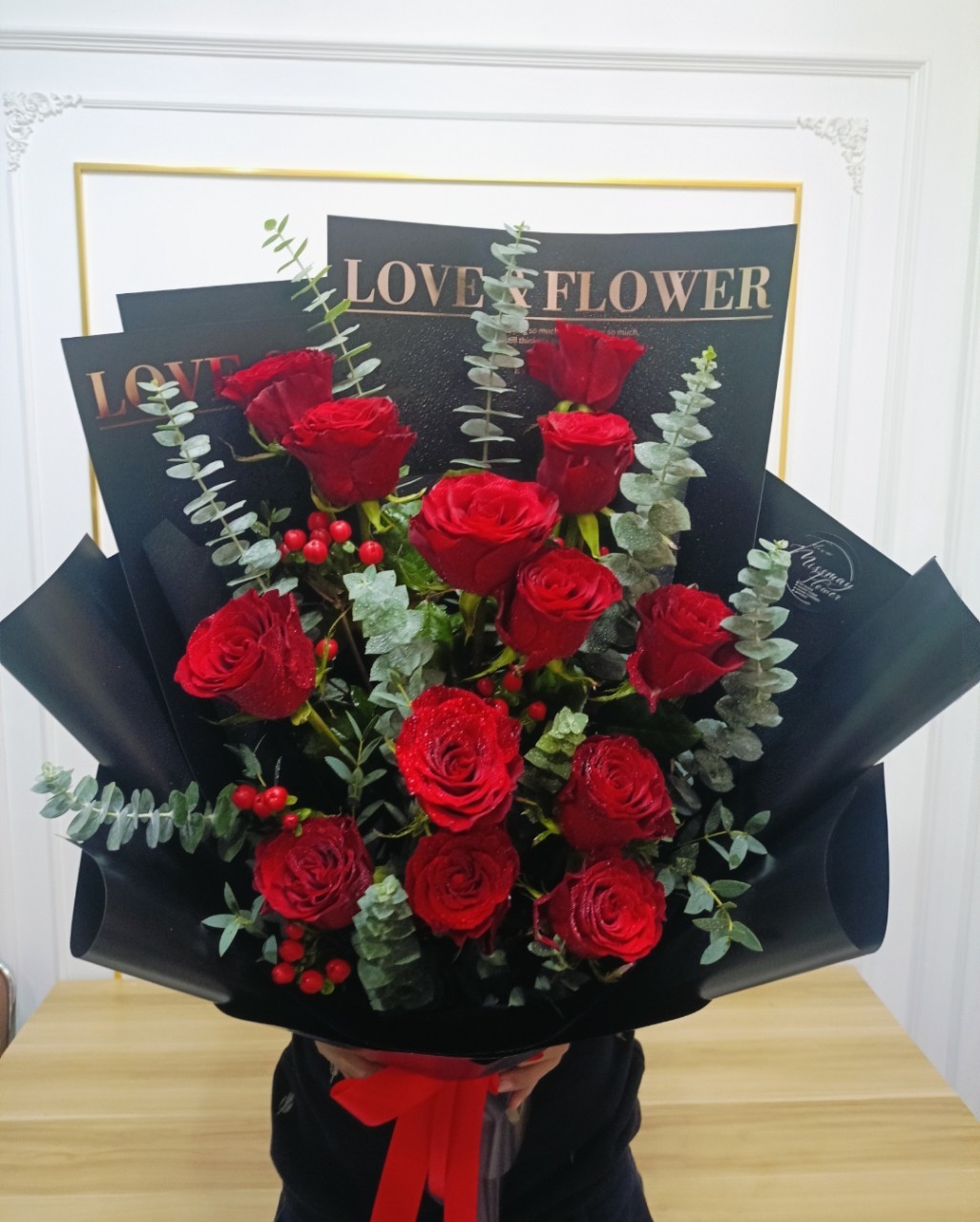 ช่อกุหลาบวาเลนไทน์