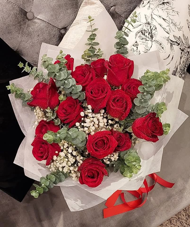 ช่อกุหลาบวาเลนไทน์